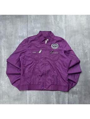 Y2K Purple Ecko Red Grunge Gothic Skater Jacket